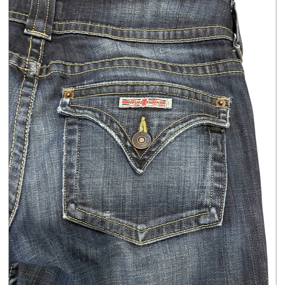Hudson Signature Mid Rise Bootcut Denim Blue Jeans Women’s Size 29 - Picture 5 of 10